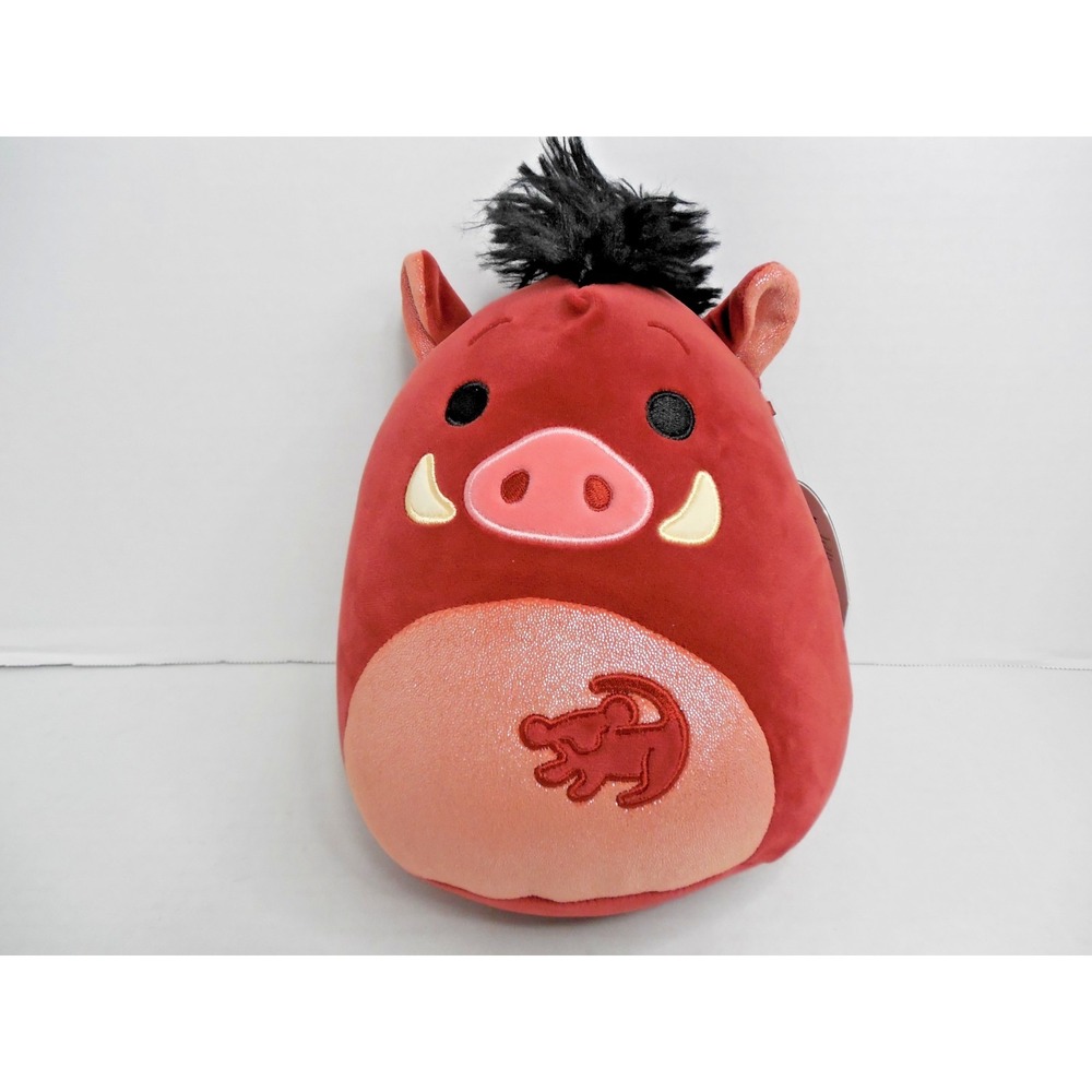 Squishmallow Disney The Lion King "Pumbaa" Plush 8" NWT Jazzwares